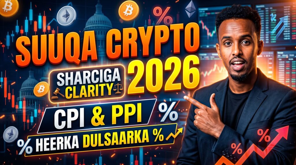 Suuqa Crypto, CPI, PPI, Sharciga CLARITY